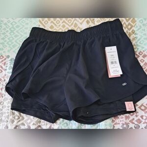 Legend Athletic Shorts Navy Blue Size Medium